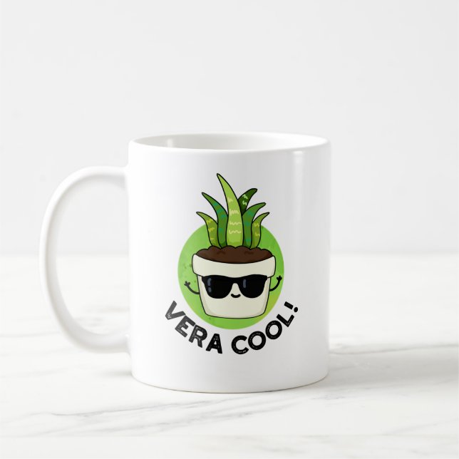 Caneca De Café Vera Legal Funny Aloe Vera Pun (Esquerda)