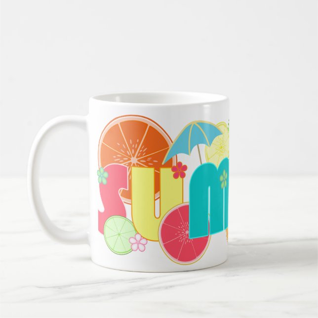 Caneca De Café Verão! (Esquerda)