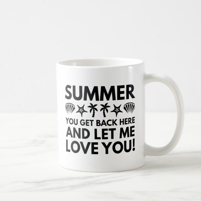 Caneca De Café Verão (Direita)