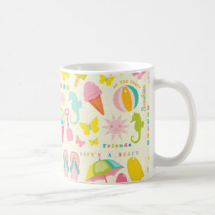 Caneca De Café Verão bonito