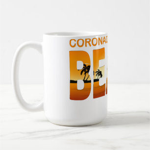 Caneca De Café Verão coronado- califórnia