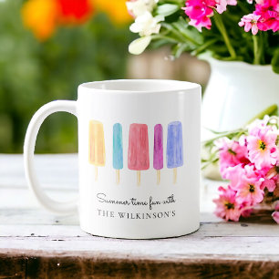 Caneca De Café Verão moderno brilhante e personalizado
