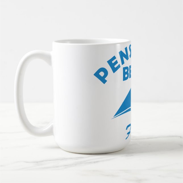 Caneca De Café Verão pensacola- florida  (Esquerda)