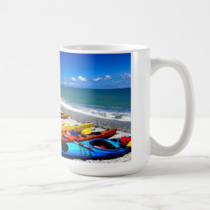 Caneca De Café Verão que Kayaking