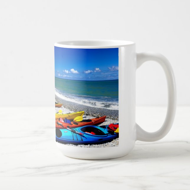 Caneca De Café Verão que Kayaking (Direita)