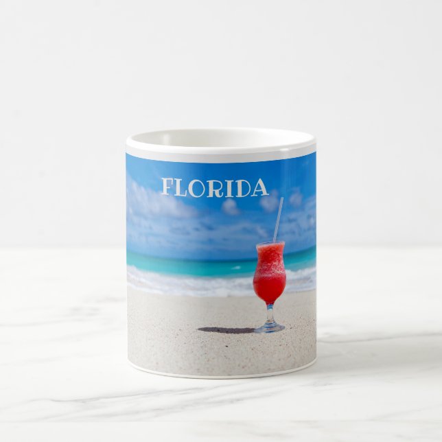 Caneca De Café Verão sem fim de praia na Flórida (Centro)