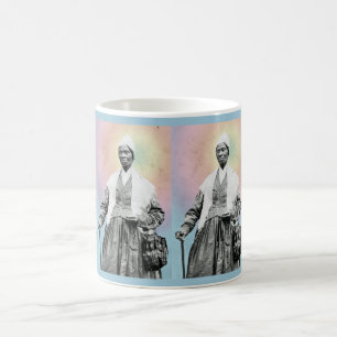 Caneca De Café Verdade do Sojourner - arco-íris