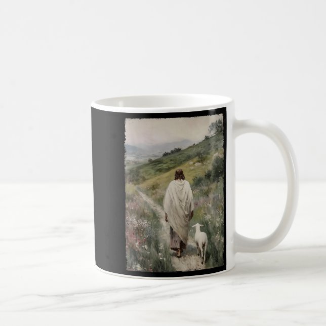 Caneca De Café Verdadeira História Ele Ressuscitou Versículo da B (Direita)