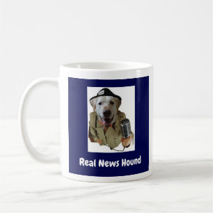 Caneca De Café Verdadeiro Caça de Notícias 