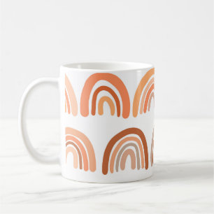 Caneca De Café Verdadeiro do arco-íris: Vibrância da Vintage