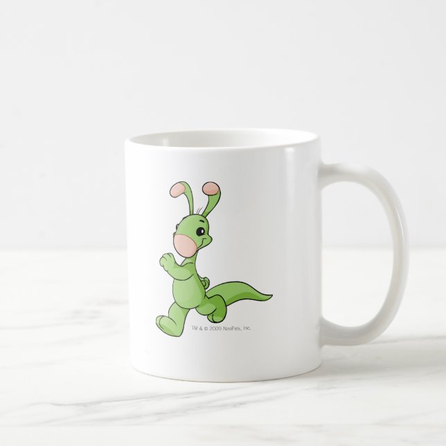 Caneca De Café Verde de Blumaroo (Direita)