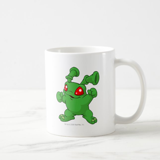 Caneca De Café Verde de Grundo (Direita)