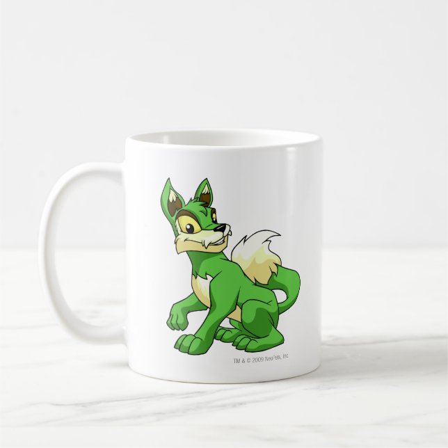 Caneca De Café Verde de Lupe (Esquerda)