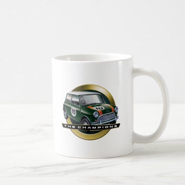 Caneca De Café Verde de MiniCooper S (Direita)