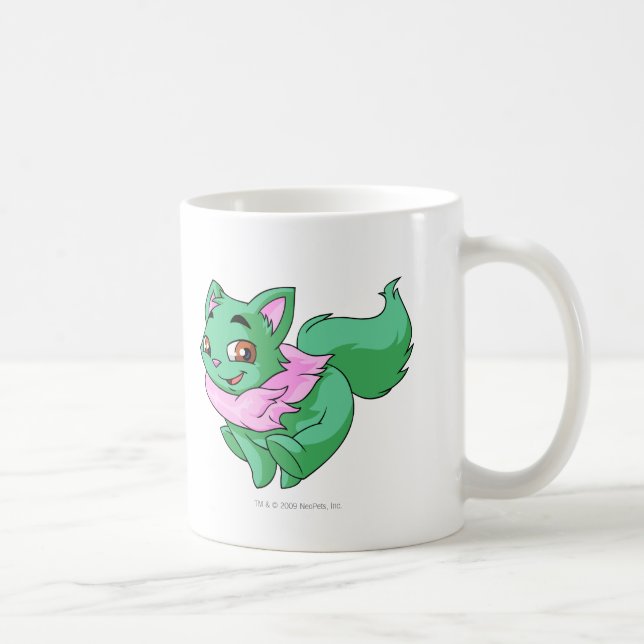 Caneca De Café Verde de Wocky (Direita)