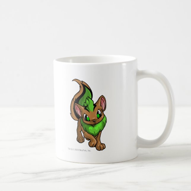 Caneca De Café Verde de Xweetok (Direita)