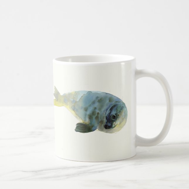 Caneca De Café Verde do Aqua (Direita)