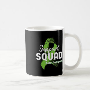 Caneca De Café Verde limão de Sensibilização para a Saúde Mental