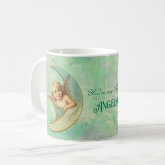 Caneca De Café Verde Personalizado por Angel