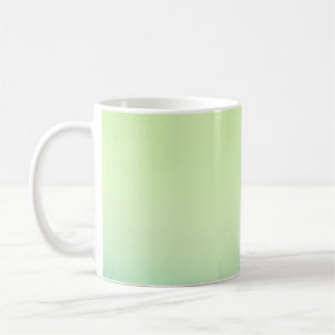 Caneca De Café Verde plano de fundo amarelo colorido