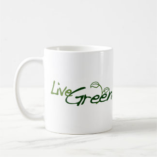 Caneca De Café Verde vivo