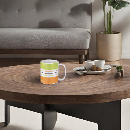 Caneca De Café Verdes e Laranjas Automáticas