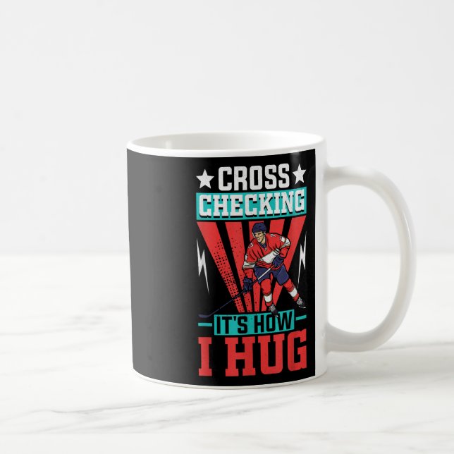 Caneca De Café Verificação Cruzada É Como Eu Abraço _2 (Direita)