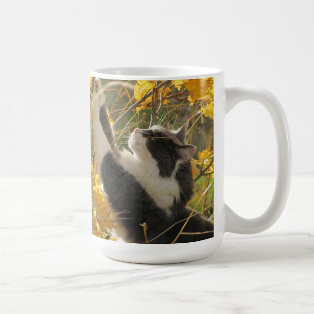 Caneca De Café Verificando as cores de queda por djoneill (Direita)