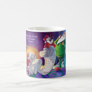 Caneca De Café Verifique duas vezes Papais noeis