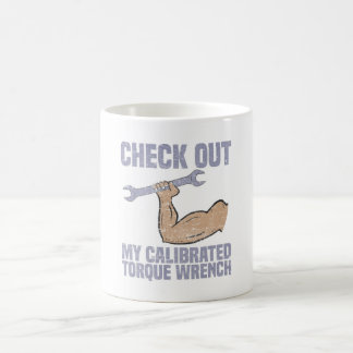 Caneca De Café Verifique Meu Mecano Funny De Ondas De Torque Cali