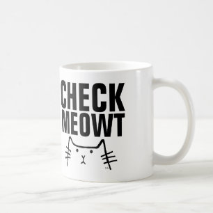 Caneca De Café VERIFIQUE MÚLTIPLAS DE café de gato engraçado M