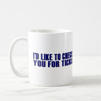 Caneca De Café Verifique-o para ver se há tiquetaques