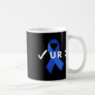 Caneca De Café Verifique Seu Colon, Colonoscopia. Colon Cancer Aw