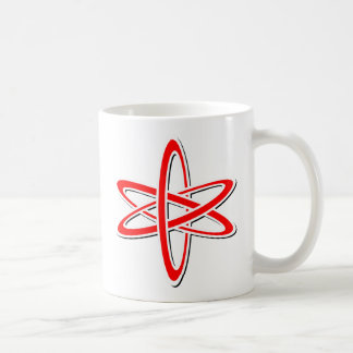 Caneca De Café Vermelho atômico