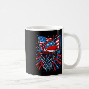 Caneca De Café Vermelho Branco Azul Sketll Color Splash Bandeira