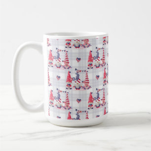 CANECA DE CAFÉ VERMELHO BRANCO VERMELHO PATRIÓTICO VERMELHO CUTÂN