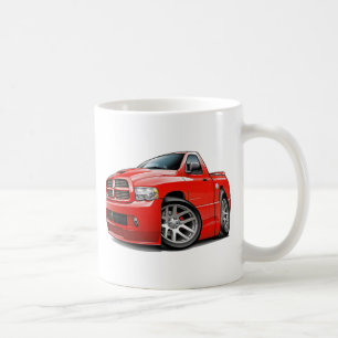 Caneca De Café Vermelho da ram de Dodge SRT10
