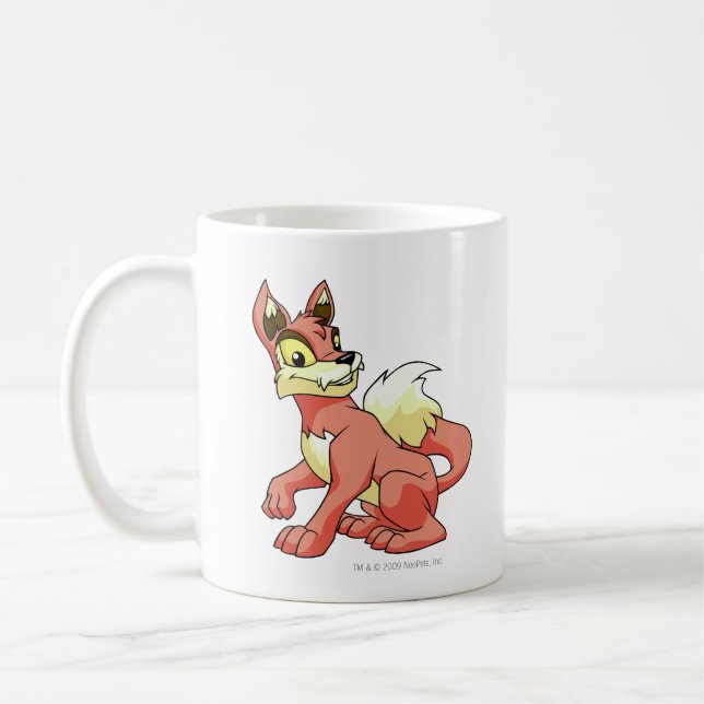 Caneca De Café Vermelho de Lupe (Esquerda)