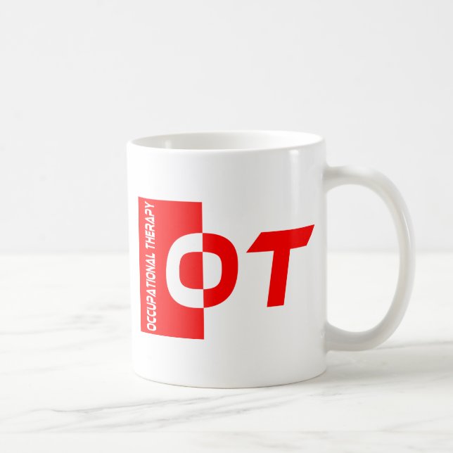 Caneca De Café vermelho do ot (Direita)