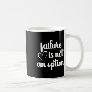 Caneca De Café Vermelho - Falência Não É Uma Opção - Doença Cardí