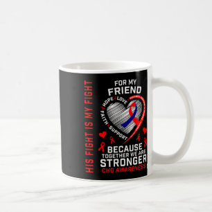 Caneca De Café Vermelho Sua Luta É Minha Luta Amiga Chd Conhecer 