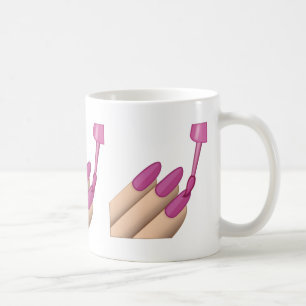 Caneca De Café Verniz para as unhas Emoji