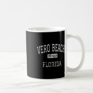 Caneca De Café Vero Beach Flórida Fl Vintage