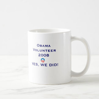 Caneca De Café vers 2 de obama_4color, JustOneInAMil… -