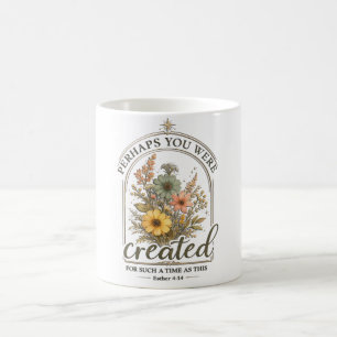 Caneca De Café Versículo da Bíblia Cristã/Esther