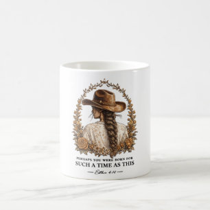 Caneca De Café Versículo da Bíblia Cristã/Esther