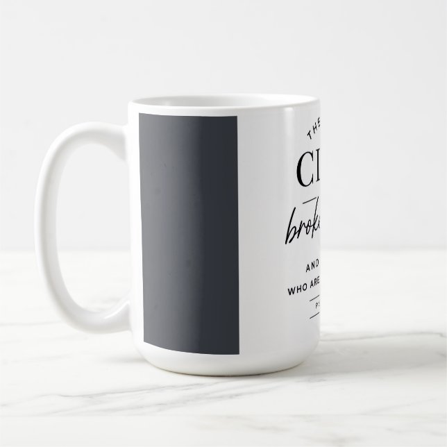 Caneca De Café Versículo da Bíblia - O Senhor está Perto (Esquerda)