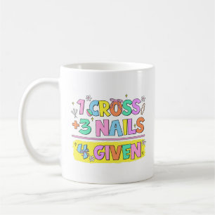 Caneca De Café Verso da Bíblia da Páscoa cristã