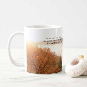 Caneca De Café Verso de bíblia Inspiracional Personalizado de Isa