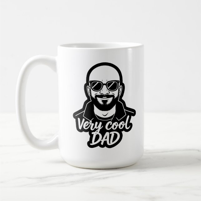 Caneca De Café Very cool dad  (Esquerda)